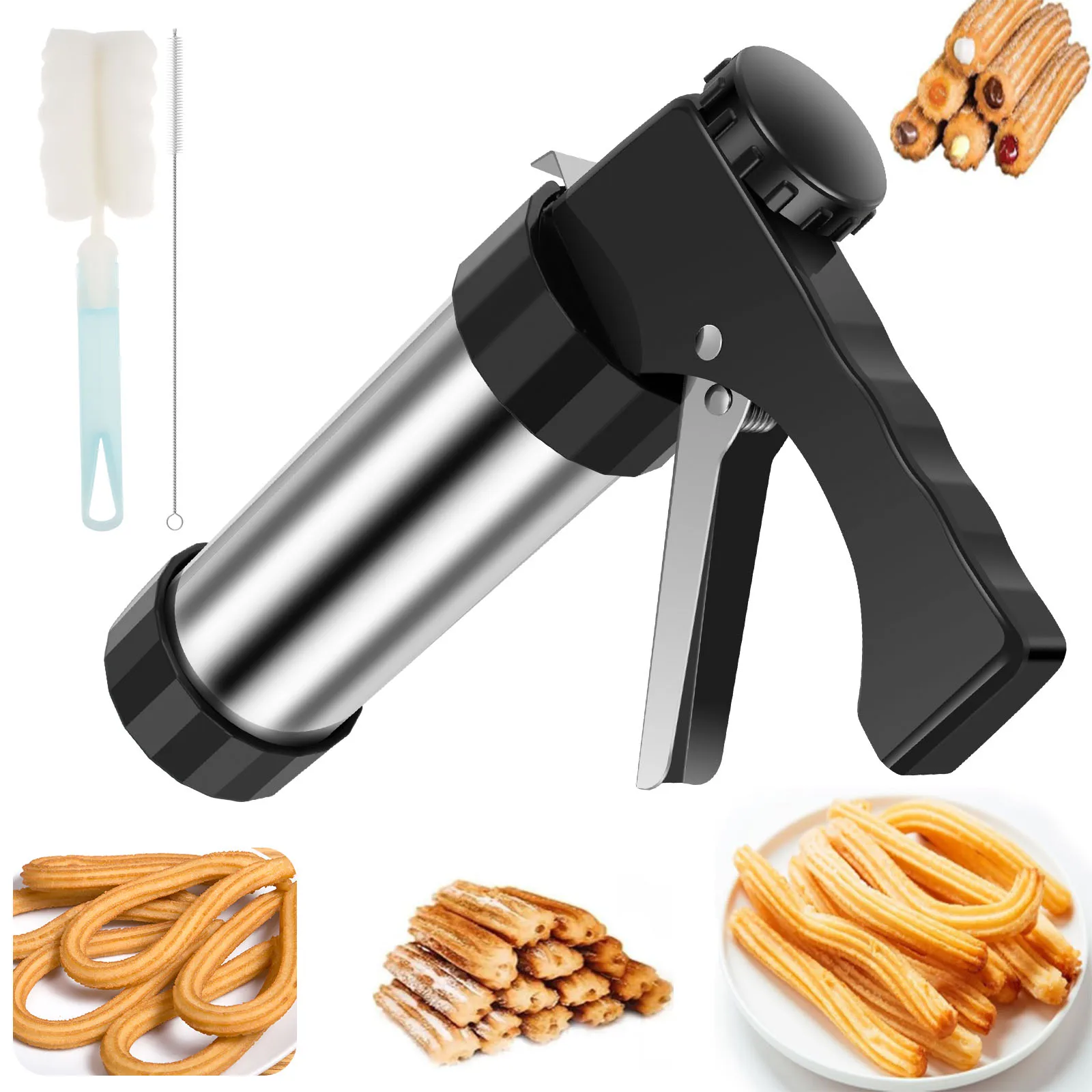 Churros Maker Gun - Máquina para hacer churros, kit de