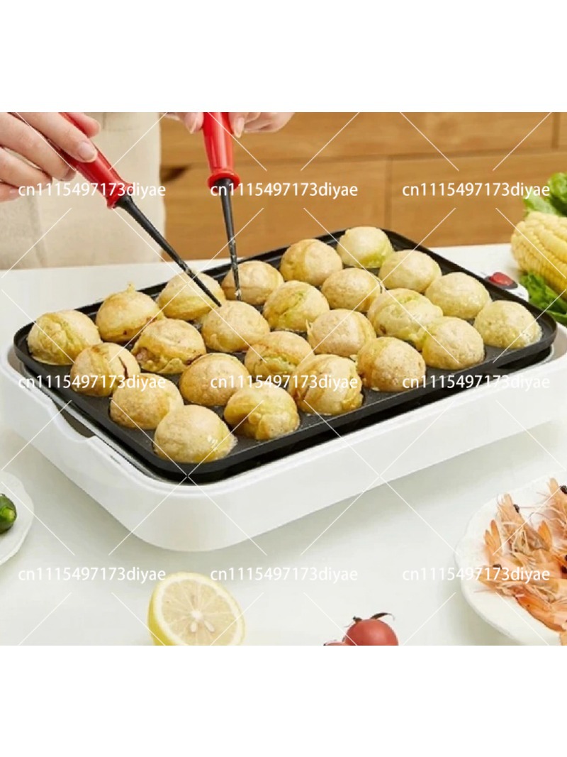 Takoyaki Grill Plate - Máquina Comercial para Bolas de Pulpo,