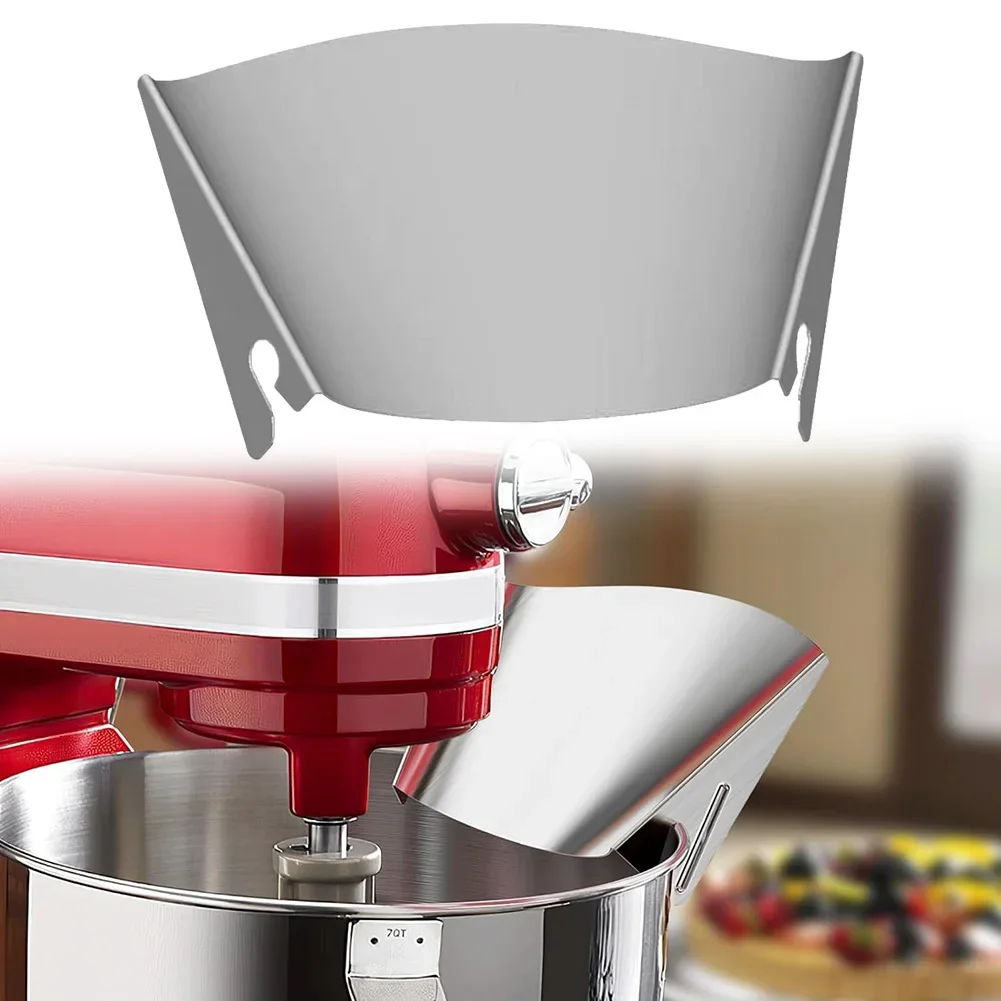 Kitchenaid Mixer Hand Mixer - Protector de vertido de acero inoxidable