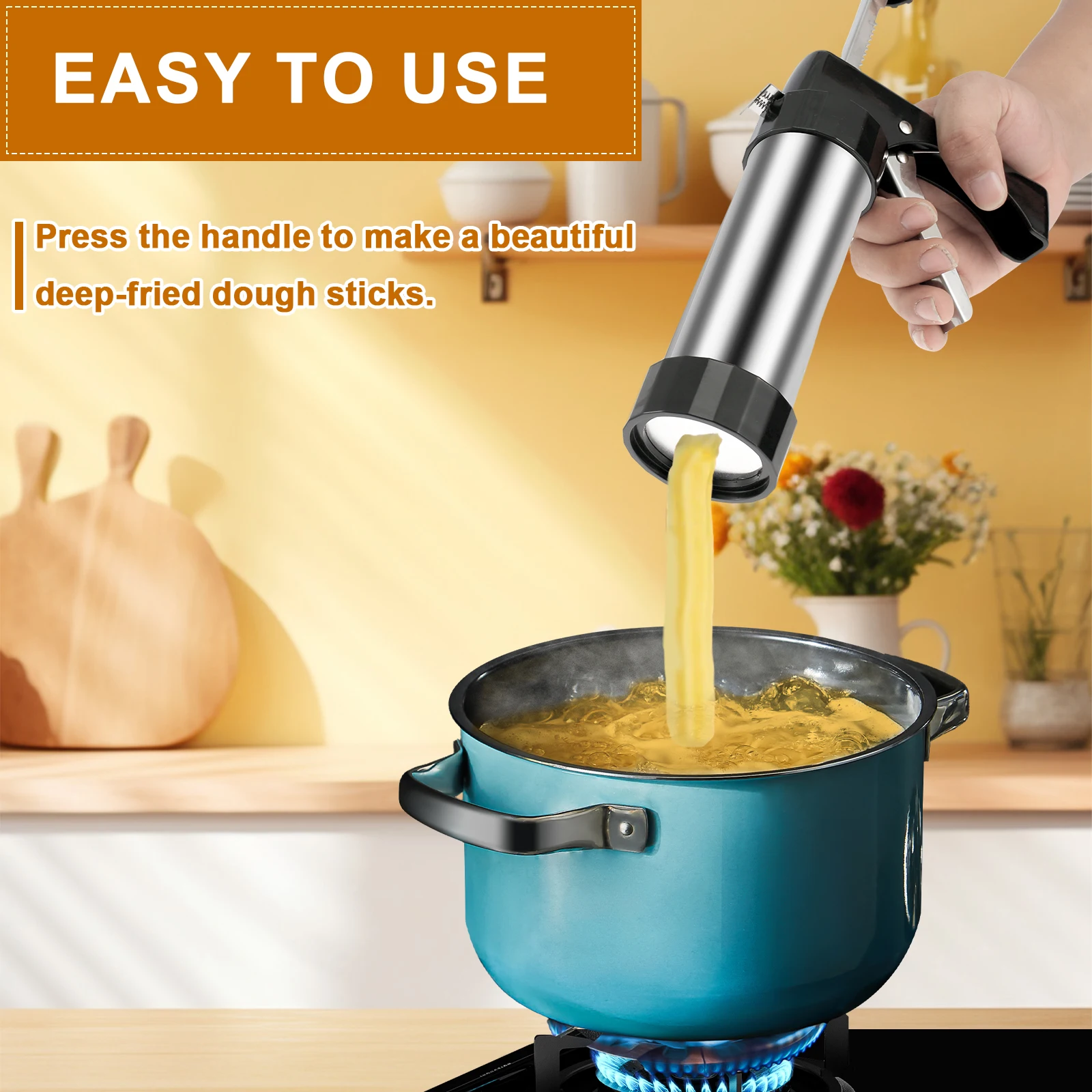 Máquina para hacer churros, ki - Churros Maker Gun reseña y precio