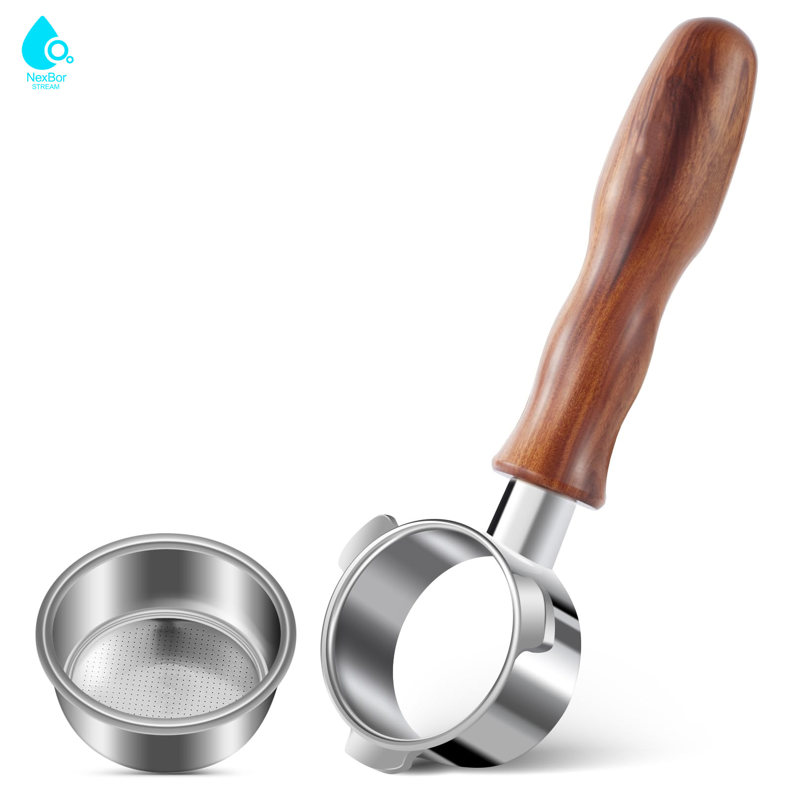 Portafiltro sin fondo de 54 mm - Breville Espresso Barista Touch reseña y precio