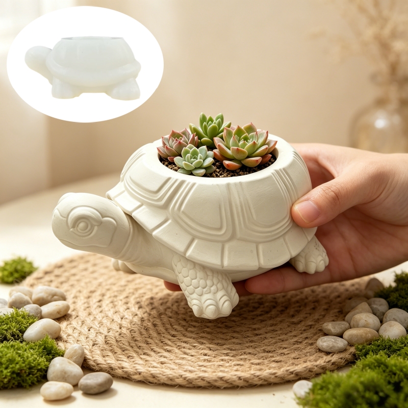 Maceta con forma de tortuga pa - Potsticker Mold reseña y precio