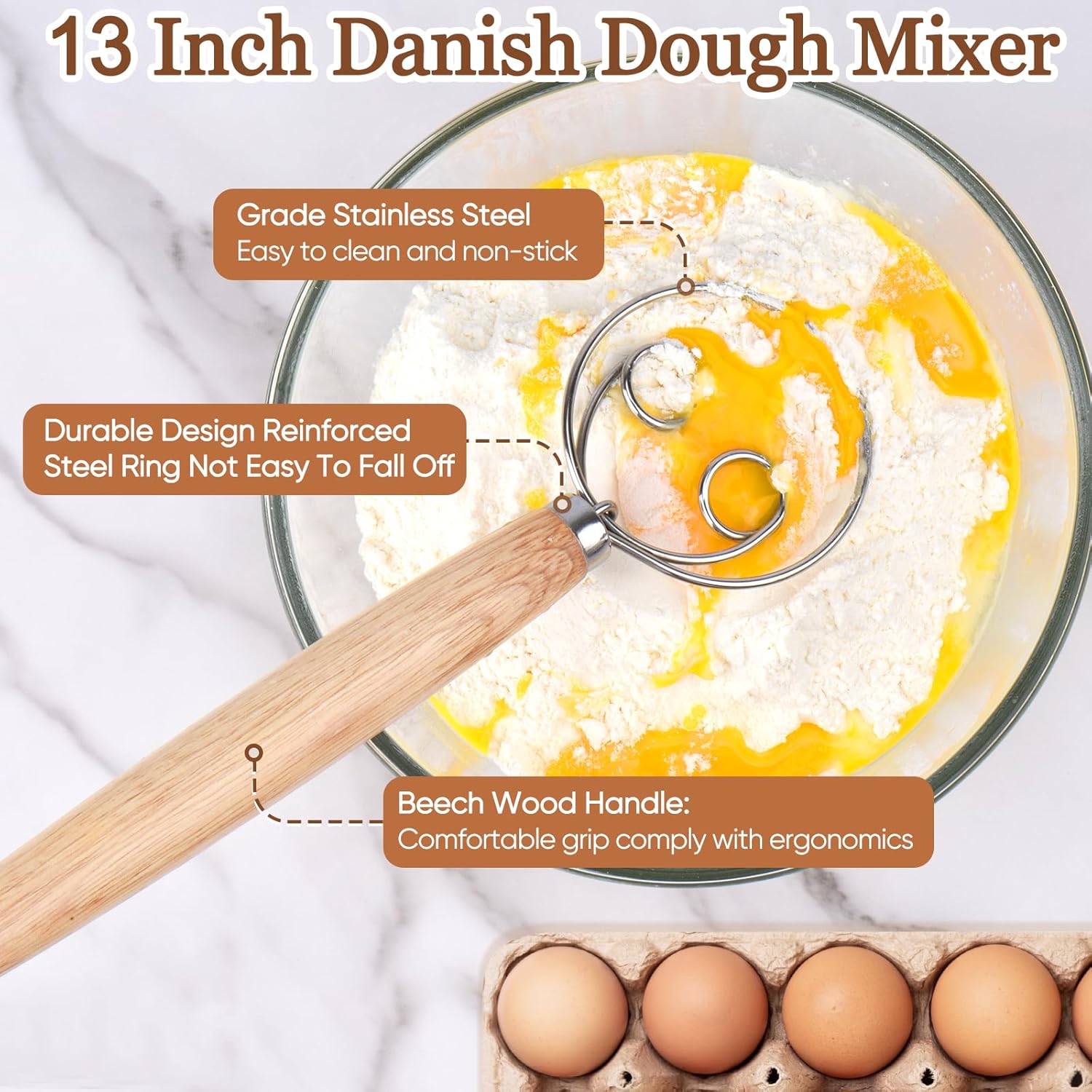 Suministros para hornear pan d - Danish Pancake Pan reseña y precio