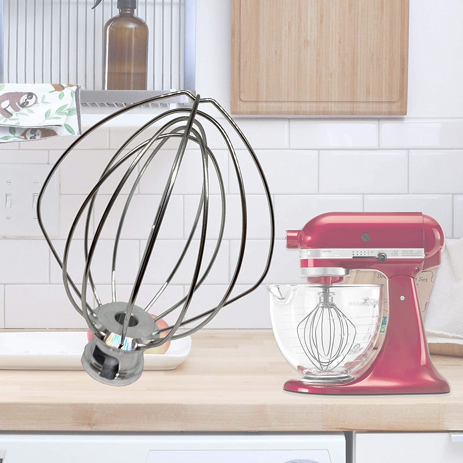 Batidor de Varillas de Acero I - Kitchenaid Mixer Hand Mixer reseña y precio