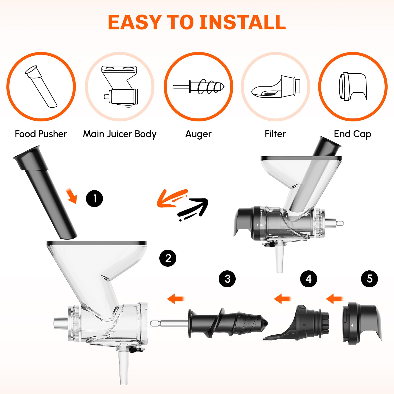 Accesorio de Exprimidor Mastic - Kitchenaid Mixer Hand Mixer reseña y precio